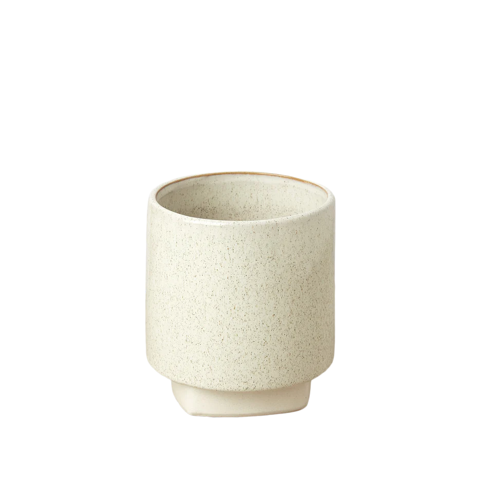 White Croix Planter pot