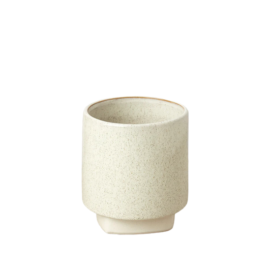 White Croix Planter pot