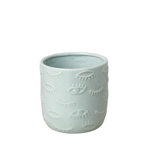 Eyes Ceramic Pot Planter