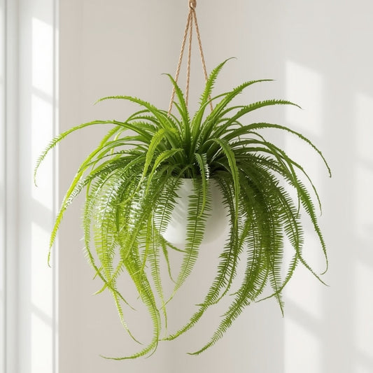 Boston Fern Plant Care Guide - Lush Cascading Fronds & Classic Elegance