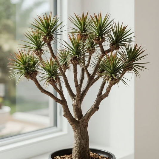 Dracaena Marginata Care Guide - Dragon Tree with Red-Edged Spikes