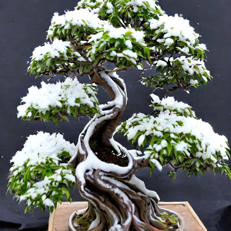 shop snow rose bonsai